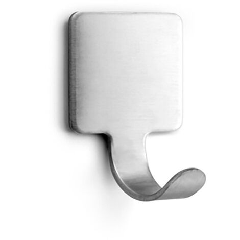 Gancio adesivo quadrato in pvc ps - bianco - Tendance