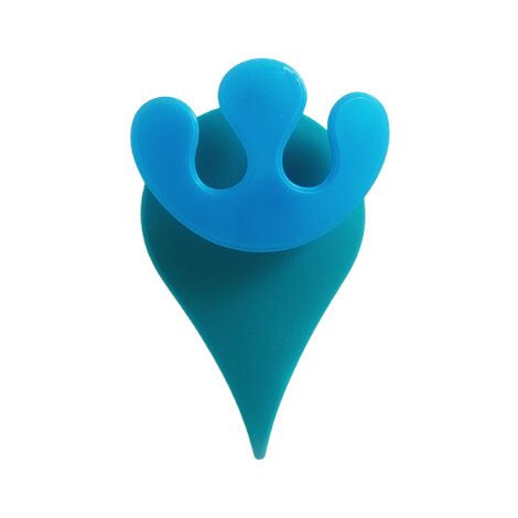 ECOPLAST PORTAOGGETTI STILLA SINGOLO TURCHESE (1/3)