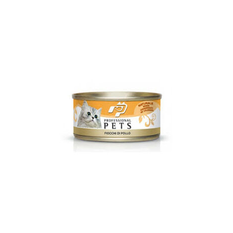 SCATOLETTA P.PETS FIOCCHI DI POLLO 70GR