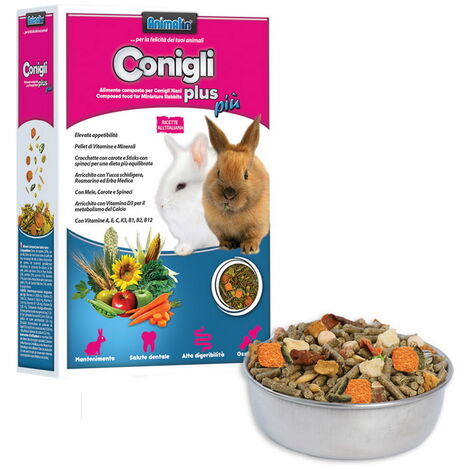 MIX CONIGLI PLUS  PIU' 800G
