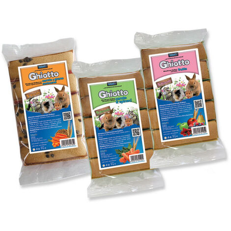 GHIOTTO RODITORI CAROTE E GRANO SARACENO 35GR