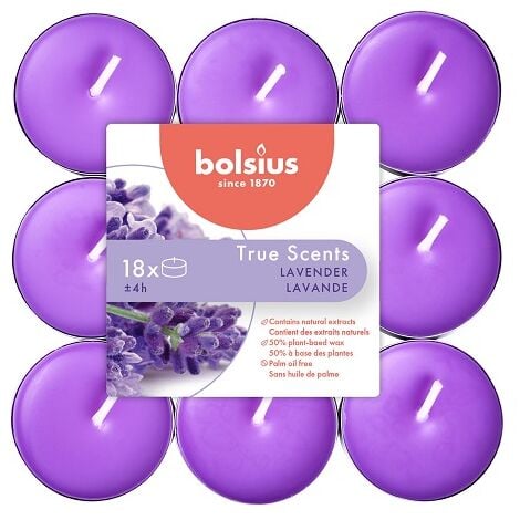 BOLSIUS Tealight 18 Pz Lavanda