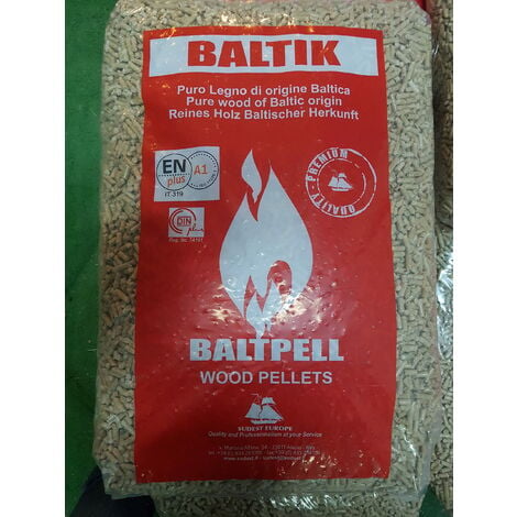 BALTIK PELLET-Pedana da 60 sacchi da 15 Kg.