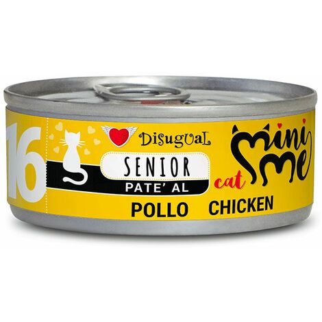 DISUGUAL Mini-me 16 cat senior pollo 85gr