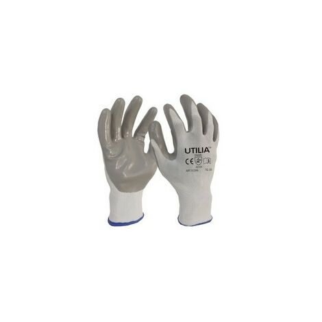 Guanti Da Giardinaggio Maxima - In Nitrile, Protezione Polso, Lunghezza Lunga, Misura 9