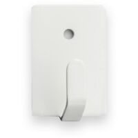 INOFIX Gancio Adesivo Bianco