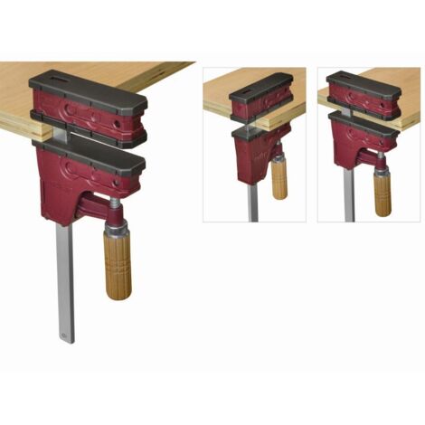 Serre-joint parallèle PIHER PRL 400 - L 80 cm - 02680
