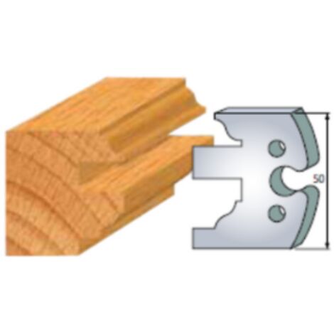 JEU DE 2 FERS PROFILES ACIER HT 50MM  N°296
