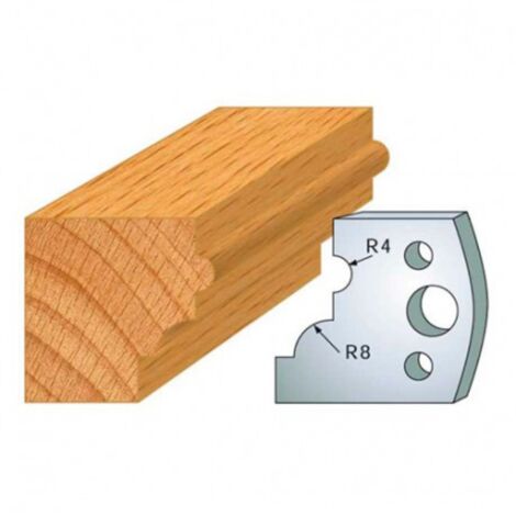 JEU DE 2 FERS PROFILES ACIER HT 40MM  N°024