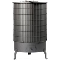 Poêle à bois DEOM TURBO 4 – Puissance 11.5 kW – Longueur max de bûche 400 mm – Évacuation des fumées 125 mm – Classe énergétique A