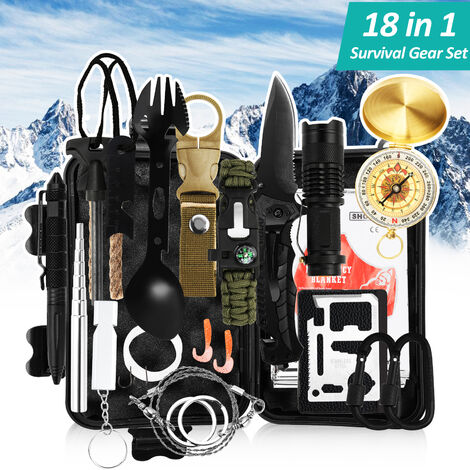 Kit d'urgence camping - Trousse de premiers soins extérieure de grande