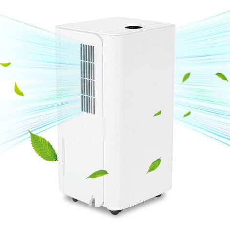 EINFEBEN Déshumidificateur d'air - 16 L / jour, réservoir de 2L, jusqu'à 25 m², électrique, séchage du linge, minuterie, mode auto