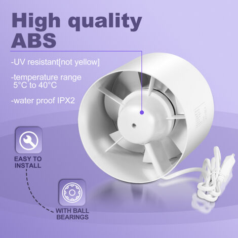 Raccord De Tuyau De Ventilation En ABS à Bride Murale Pour