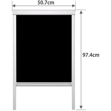 EINFEBEN store occultant noir opaque 100% store occultant pour Velux 206, 50,797,4cm, fabrication de haute qualité, GGL，GPU，GTU