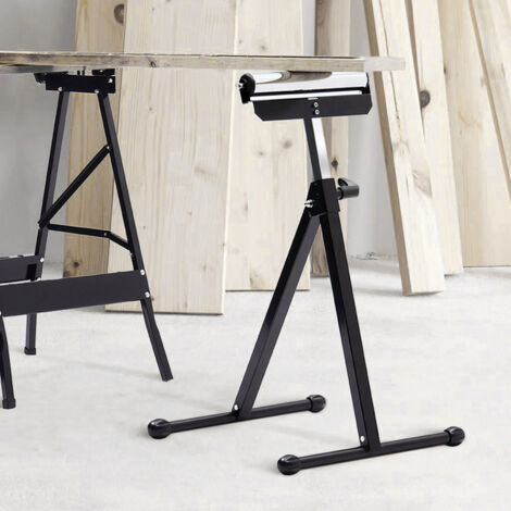 Treteau Support Rouleau En Acier Réglable En Hauteur Magnusson Charge Max 80 Kg 1 Piece