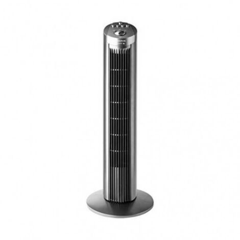 Bestron Ventilateur Colonne Noir - 75cm, Oscillant, 35W - Fraîcheur Assurée !