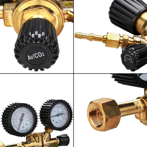 Régulateur De Pression CO2 TOPINCN - Pour Gaz Argon, Bière Kegerator, Soudage - Plage 0-25MPa, Filetage G5/8