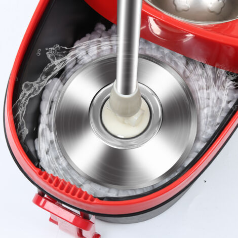 Balai Twist Ultra Absorbante, 360 Microfibre Serpillière Télescopique