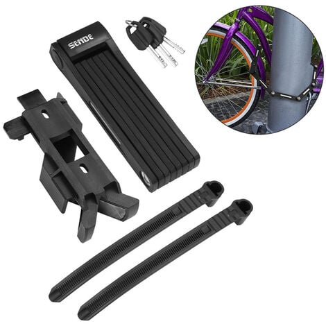 Câble antivol de vélo avec clé, cadenas Portable robuste pour portes, porte