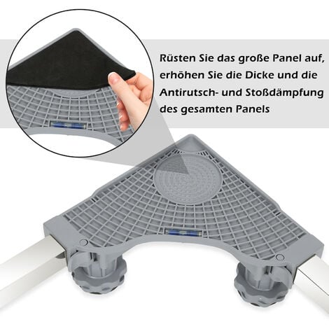 Einfeben Base De Machine Laver R Frig Rateur Chariot Roller Support