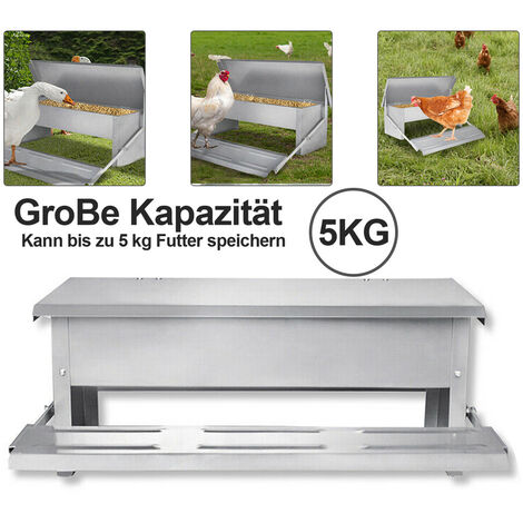 Mangeoire Volaille Mangeoire Automatique Poulet Mangeoire Canards 5KG