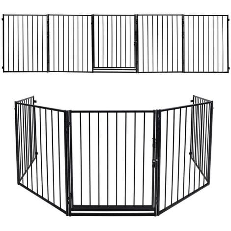 Barriere de securite Grande version 3M 5 panneaux Pre assemble 305 x 76 cm
