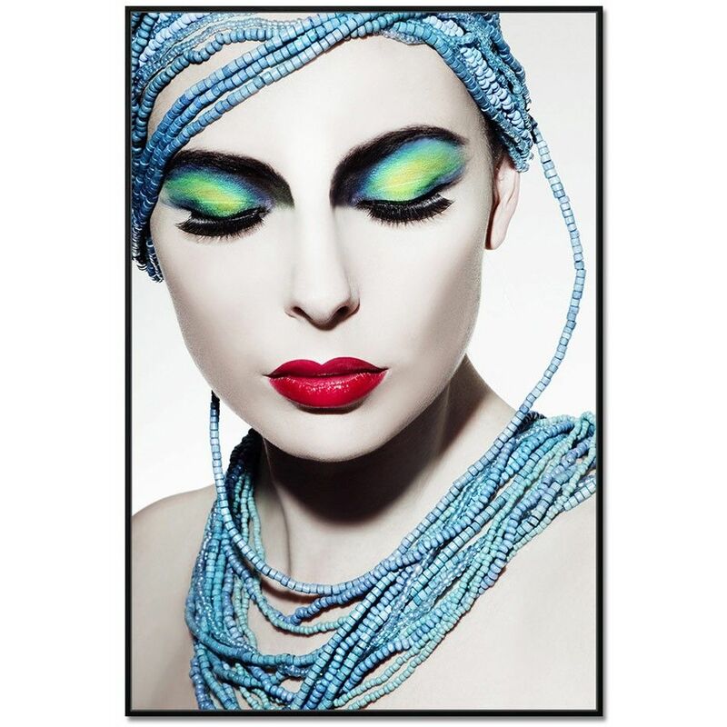 Tableau Vertical 120 X 80 Cm Femme Yeux Ferm s Tableau vertical 120 x 80 cm femme yeux ferm s
