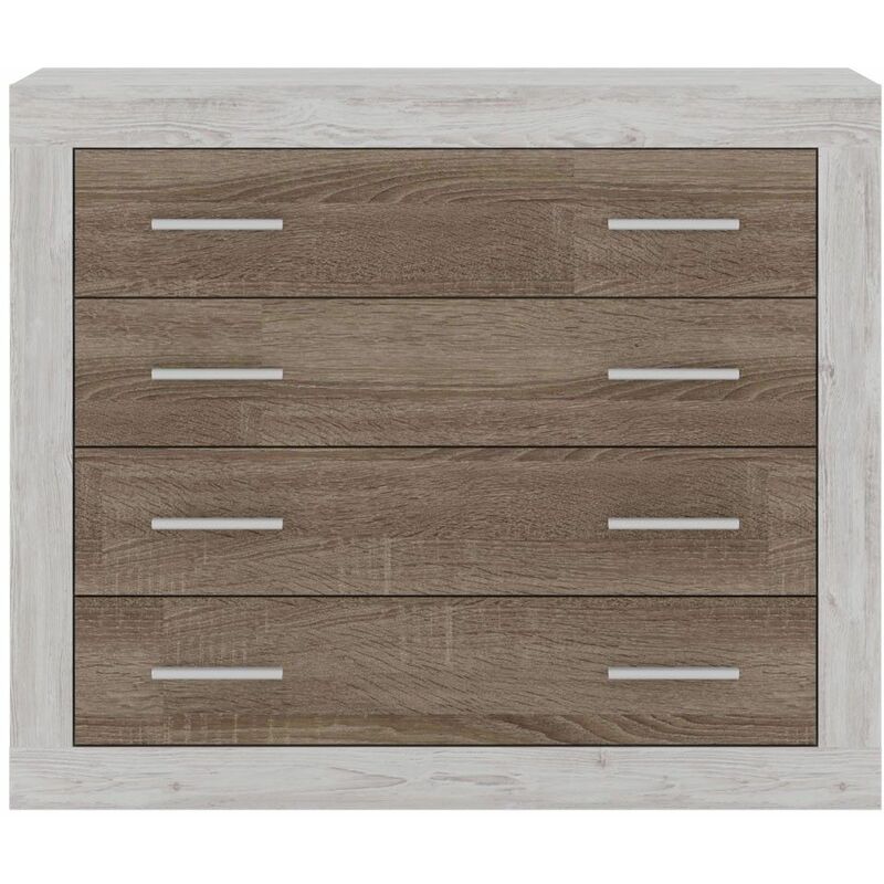 Commode Barcelona Truffe Artique Blanche