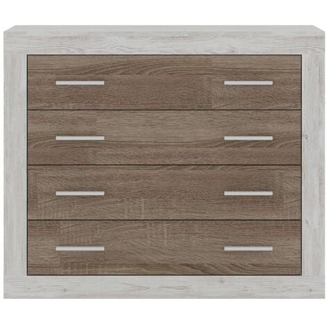 Commode Barcelona Truffe Artique Blanche