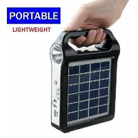 Chargeur rechargeable d'Usb de puissance de panneau solaire de la torche solaire 6v avec l'éclairage de lampe