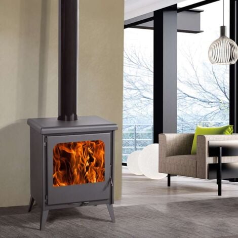 STUFA A LEGNA ECO DESIGN VENETO 8 KW PREMIUM JUAN PANADERO