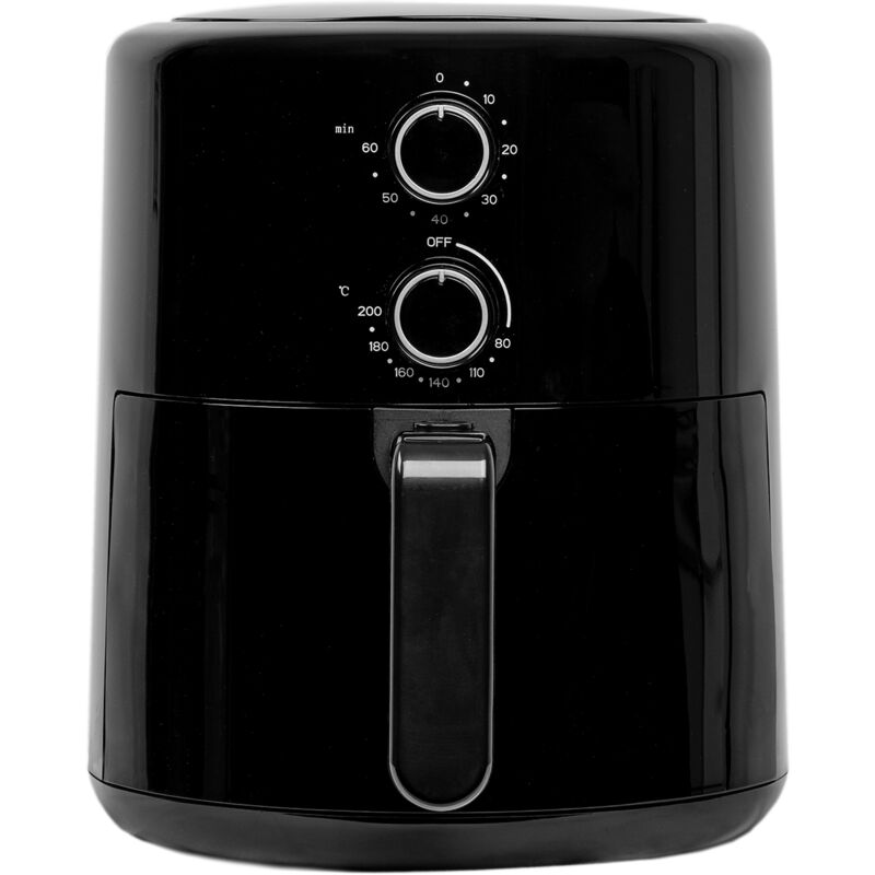 Neo Black Electric 8.5L Digital Air Fryer with Dual Drawer and Glass  Viewing Window