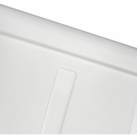 Astracast Sierra 1.5 Bowl Reversible White Kitchen Sink With Basket Waste Kit