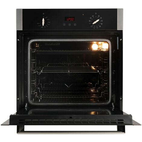 Cda Built-in Single Electric Oven In Stainless Steel, 12 Function 65l 