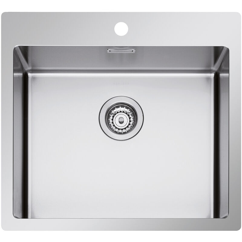 Auralum 55x45x18.5cm Lavello Da Cucina Incasso In 304 Acciaio Inox  Spazzolato Lavandino Cucina 1 Vasca