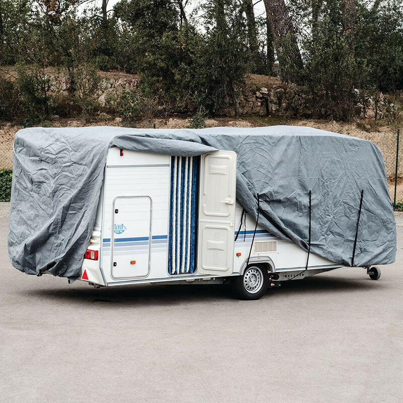 Bâche de toit pour camping-car et caravane demi-housse de protection 5.5 x  3 m