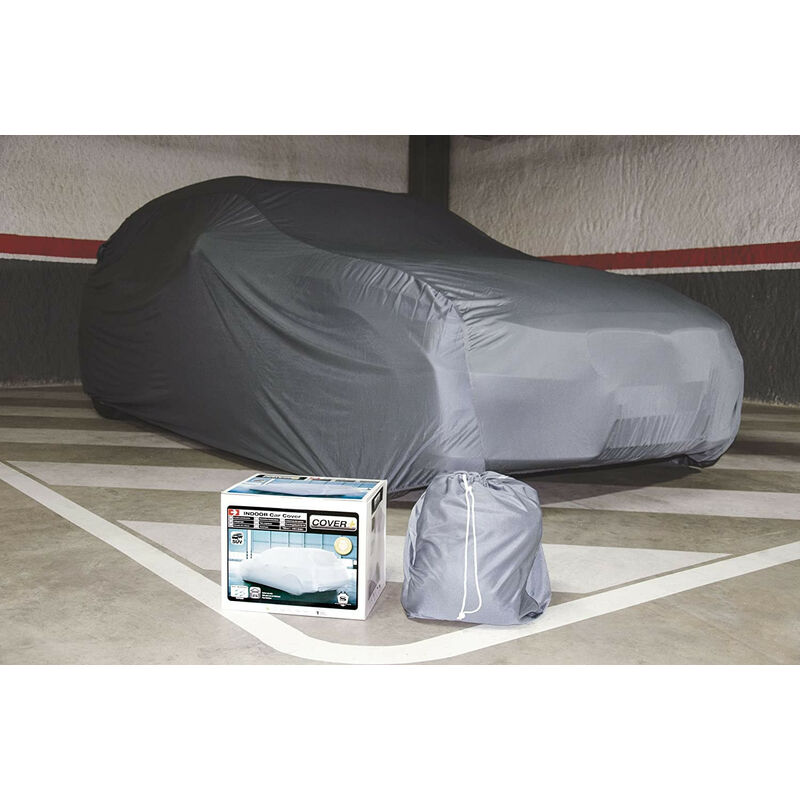 Housse de protection carrosserie auto CAR + double couche taille L -  480x175x120cm - Habill'Auto