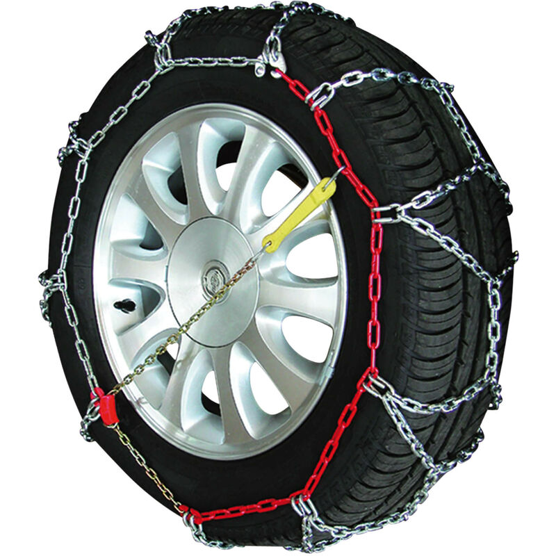 Chaîne de pneu jaune stable universelle de 8 pièces chaîne de neige chaîne  de pneu universelle - Cdiscount Auto