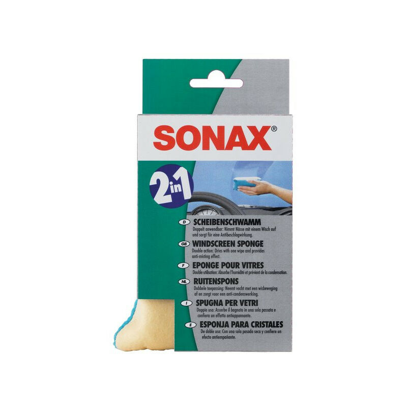 SONAX 2 disques tampon pour polir les vitres voiture