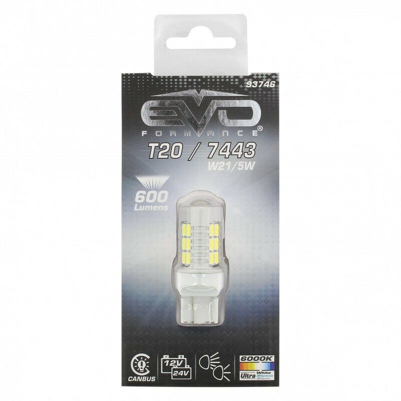 Ampoule LED T20 7443 W21/5W Blanc Canbus – LED LIGHTING