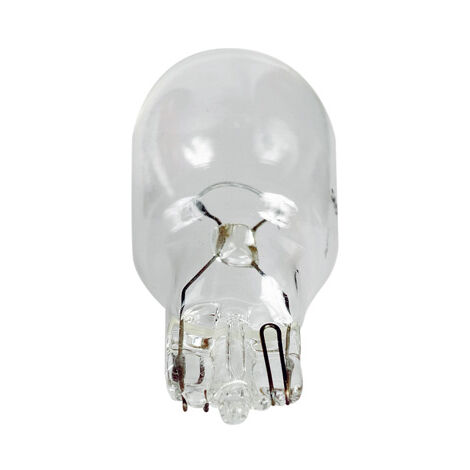 Ampoule 12V/5W W2, socle: 1x9,5d lampe à base en vitre orange