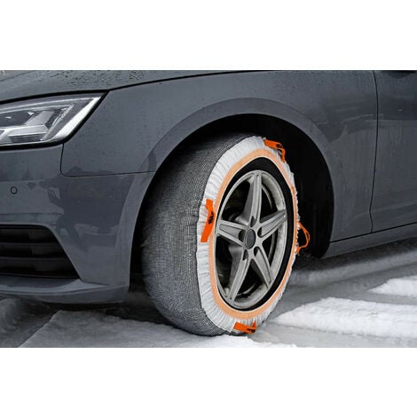 WYRIAZA Chaines Neige Voiture Universel - 165-265MM R15-R19 6PCS Chaine  Pneu Voiture Extrem Easy Grip Automatic Auto SUV Hiver Vehicule Non  Chainable Chaine Neige 205 55 R16 Chaine Neige 215 65 R16 