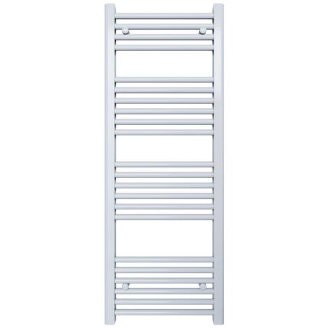 Scaldasalviette Termoarredo Elettrico 120x50 Cm Bianco 500W Termostato  Digitale