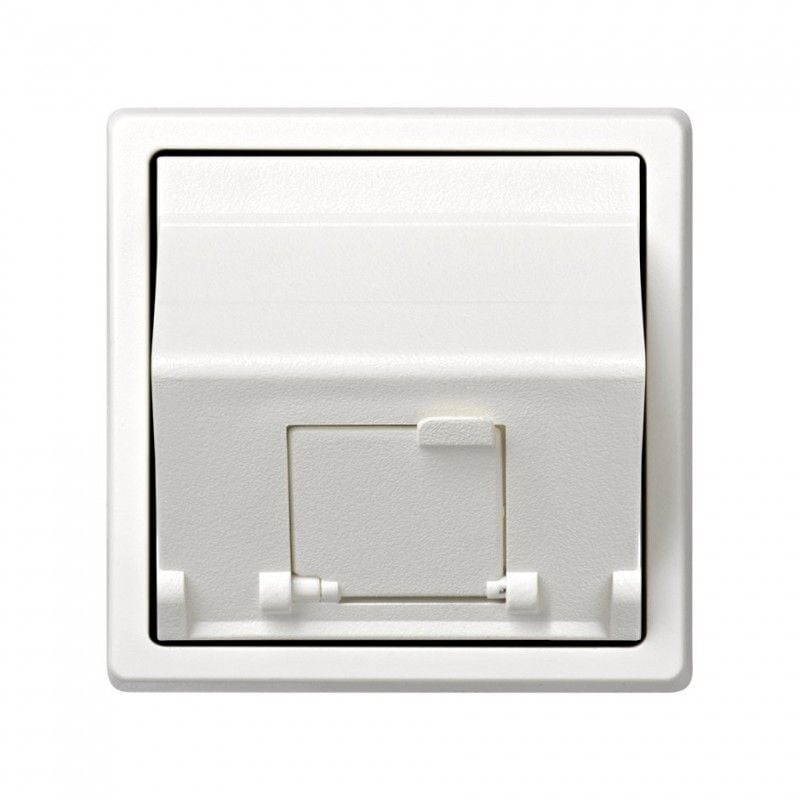 Soporte conectores voz y datos blanco SIMON 73 LOFT 73085-60