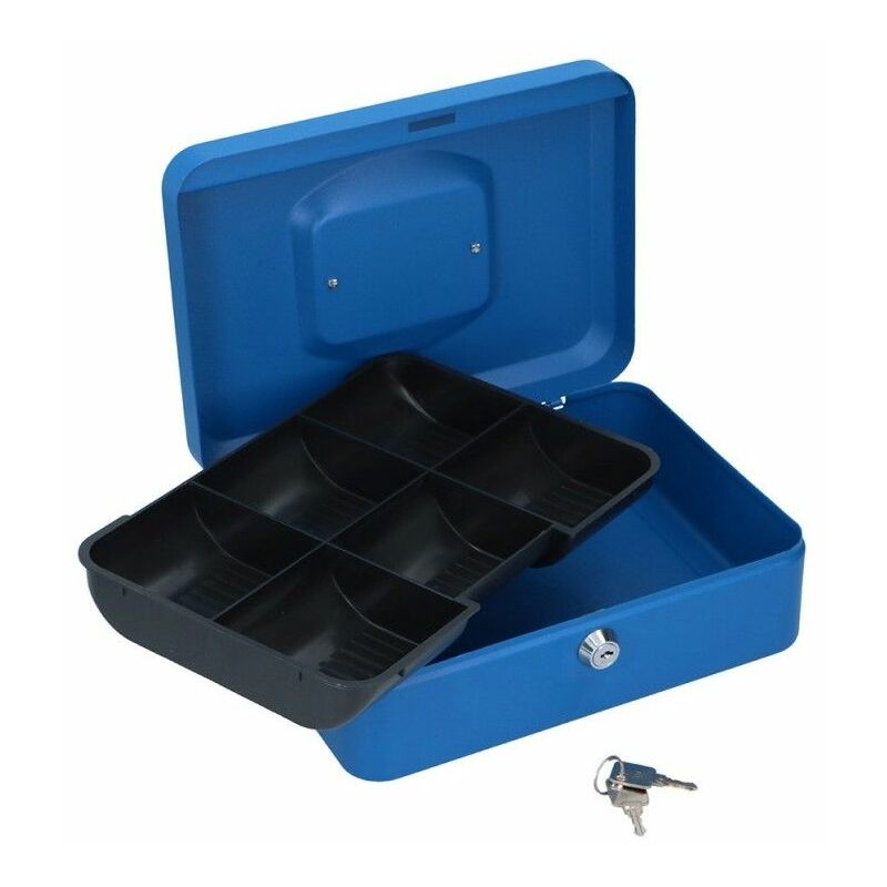 Caja Metálica Portamonedas 25x16x9cm