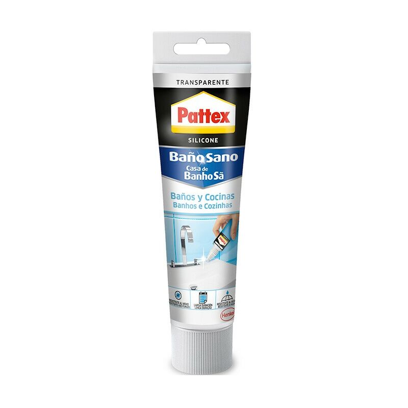 Pattex baños y cocinas transparente 50ml