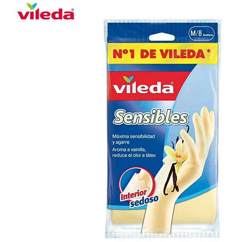 Guantes sensibles talla s 112167 vileda EDM 77684