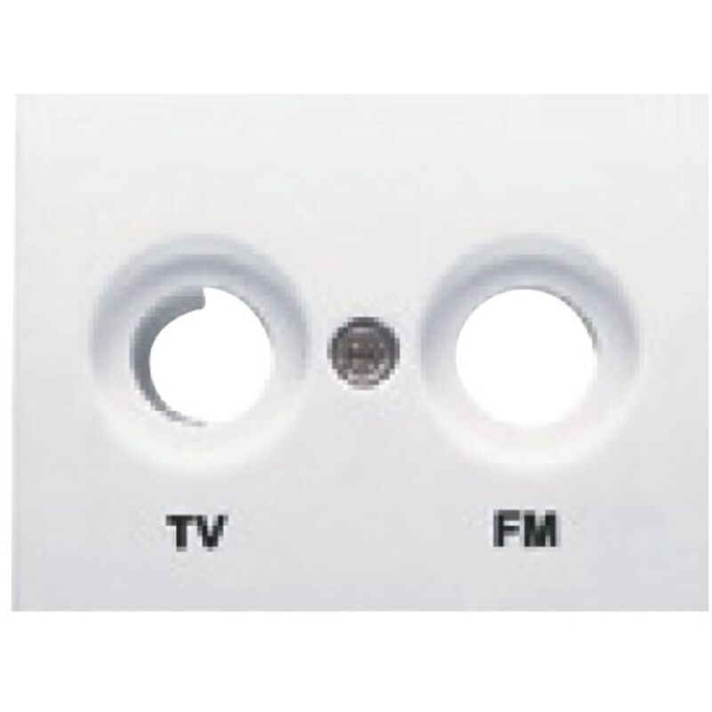 Cache De Prise TV / FM NOIR ANTHRACITE BJC IRIS 18330-AT