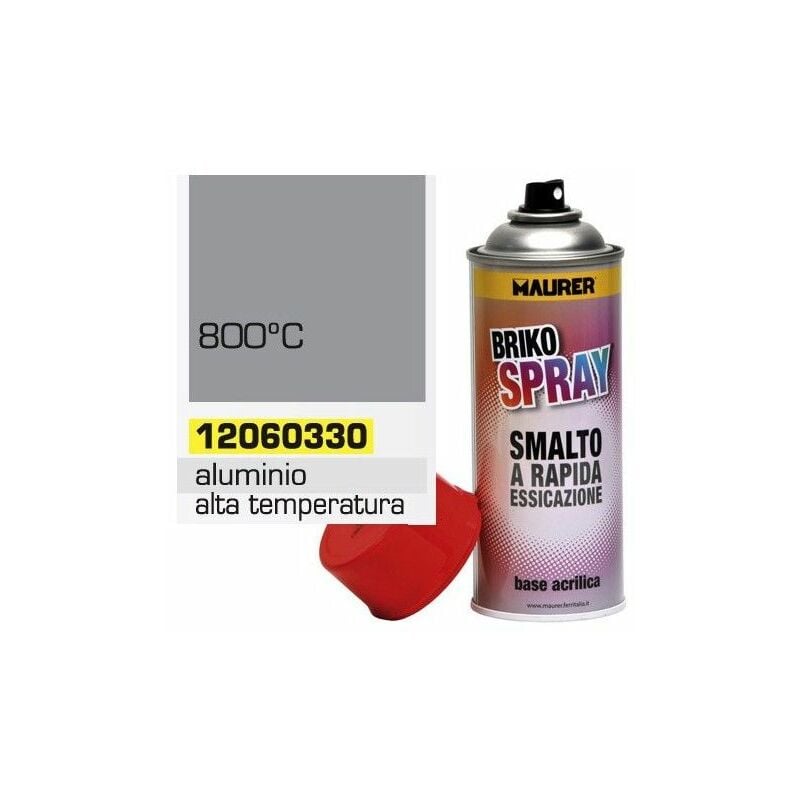 Spray Pintura Resistente Altas Temperaturas Aluminio   400 ml.