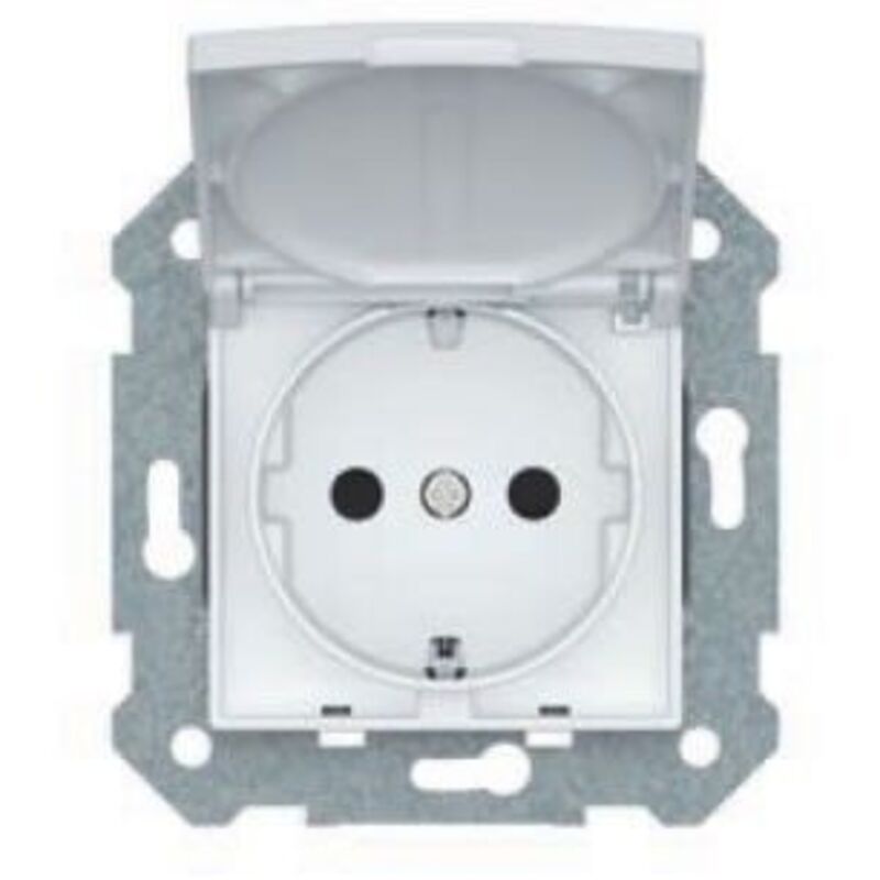 BJC 18024 Base Presa 2P+T Laterale Sicurezza Iris-Aura - Rif. 6531010056